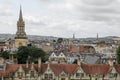 Oxford, United Kingdom - August 21, city panorama on August 21,