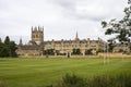 Merton College Campus in Oxford Royalty Free Stock Photo