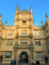 Oxford University Bodleian Library exterior Royalty Free Stock Photo