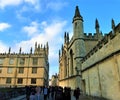 Oxford University buildings exterior street view