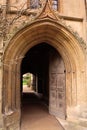 Oxford University / college old door, England