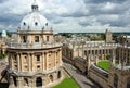 Oxford University, library and college