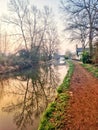 Oxfordshire Canal Near Thrupp