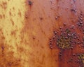 Rusting surface