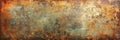Oxidized Bronze Texture Background with Emerald Green and Rusted Copper Plate Pattern Detail Royalty Free Stock Photo
