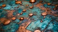 oxidized copper components