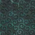 Oxidized copper and metal seamless texture