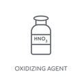 Oxidizing Agent linear icon. Modern outline Oxidizing Agent logo