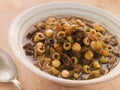 Oxtail and Chickpea Winter Soup Royalty Free Stock Photo