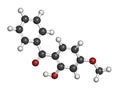 Oxybenzone sunscreen molecule