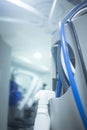 Oxygen mask in surgery hospital operating room Royalty Free Stock Photo