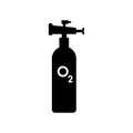 Oxygen tank icon. Trendy Oxygen tank logo concept on white background from Nautical collection Royalty Free Stock Photo