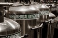 Oxygen Tanks Royalty Free Stock Photo