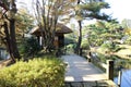 Oyakuen garden in Aizuwakamatsu, Fukushima, Japan