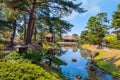 Oyakuen medicinal herb garden in Aizuwakamatsu, Fukushima, Japan Royalty Free Stock Photo