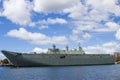 Oyal Australian Navy Nuship Canberra Royalty Free Stock Photo