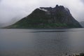 Oyfjorden from Fjordgard at Keipan (660m), Finnmark County, Norway