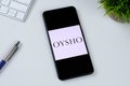 Oysho app logo on a smartphone screen.