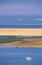 Oyster beds, Pyla, Bay of Biscay, France Royalty Free Stock Photo