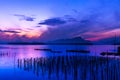 Oyster Farms at Fisherman village at Samchong-tai, Phang Nga, Thailand Royalty Free Stock Photo