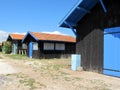 Oyster wooden village house hut in Cap Ferret Arcachon Bay