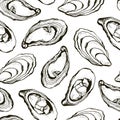 Oysters pattern