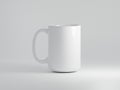 15 oz Ceramic Mug for Mock Up Concept Royalty Free Stock Photo