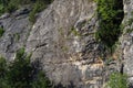 Ozark Cliffs and Trees Landscape Royalty Free Stock Photo