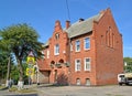 OZERSK, RUSSIA. The building of the former Catholic chapel early XX century. Kaliningrad region