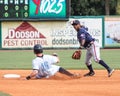 Ozhaino Albies, Rome Braves. Royalty Free Stock Photo