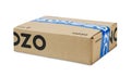 Ozon online retailer parcel isolated