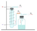 Ozone laboratory equipment vector i;;ustration