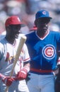 Ozzie Smith and Andre Dawson