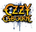 Ozzy Osbourne 1980\'s vector logo. Royalty Free Stock Photo