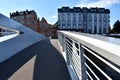 OÃâowianka Island Footbridge in the historical center of Gdansk Royalty Free Stock Photo