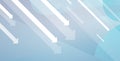 Arrows falling down financial crisis bankruptcy investment risk concept and descending arrows Royalty Free Stock Photo