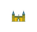 Topkapi Palace symbol and city landmark. Royalty Free Stock Photo
