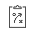 Clipboard related icon. Royalty Free Stock Photo