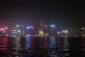 night version of Hong Kong