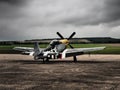 P51 Mustang aircraft Royalty Free Stock Photo