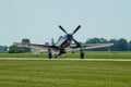 P51 Mustang Army Air Corps Fighter Royalty Free Stock Photo