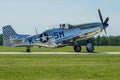 P51 Mustang Army Air Corps Fighter Royalty Free Stock Photo