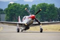 P51 mustang Royalty Free Stock Photo