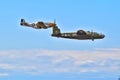 Bomber Escort Royalty Free Stock Photo