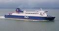 P&O Car Ferry from Cairnryan Scotland to Larne Harbour in Northern Ireland 6th Dec 2020