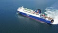 P&O Car Ferry from Cairnryan Scotland to Larne Harbour in Northern Ireland 6th Dec 2020