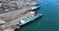 P&O Car FerryÃ¢â¬â¢s The European Causeway and Highlander detained in Larne Cairnryan Scotland Larne N Ireland 26-03-22