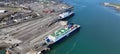 P&O Car FerryÃ¢â¬â¢s The European Causeway and Highlander detained in Larne Cairnryan Scotland Larne N Ireland 26-03-22