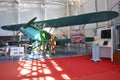 P5 reconnaissance aircraft in the Air Force Museum in Monino. Moscow