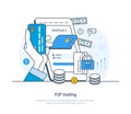 P2P trading, ÃÂrypto currency exchange bitcoin financial technology